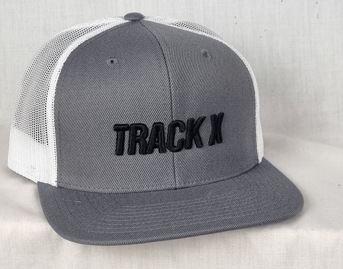 Logo Wool Trucker Snapback - Grey / White / Black