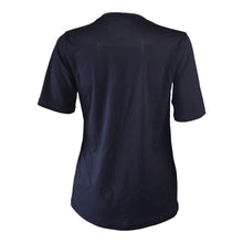 Load image into Gallery viewer, Whakarewarewa Merino Tech Tee Women&#39;s - Navy/Red