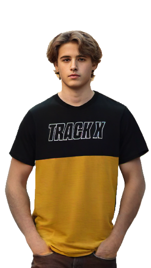 Derby Merino Tech Tee Men's - Black/Whiskey