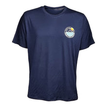 Load image into Gallery viewer, Tassie Merino Tech Tee Men&#39;s Short Sleeve Sleeve - Navy