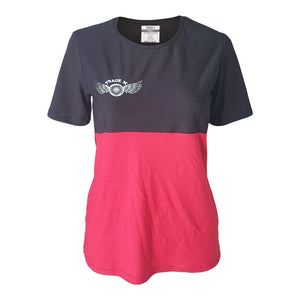 Derby Merino Tech Tee Women's - Black/Red