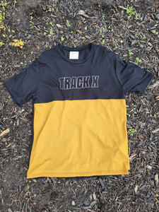 Derby Merino Tech Tee Youth - Black/Mustard