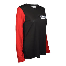 Load image into Gallery viewer, Buller Merino Jersey Women&#39;s - Black/Red