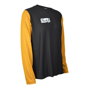 Nerrina Merino Long Sleeve Jersey Men's - Black/Mustard